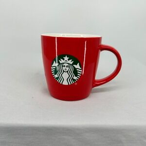 Starbucks Coffee Mug Cup‎ 2020 Red Classic Mermaid Green Logo 12oz